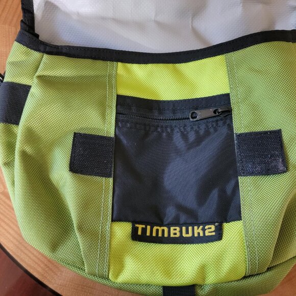 Timbuk2 Lime Green Messenger Crossbody Sling Hiking Bag - Picture 3 of 11